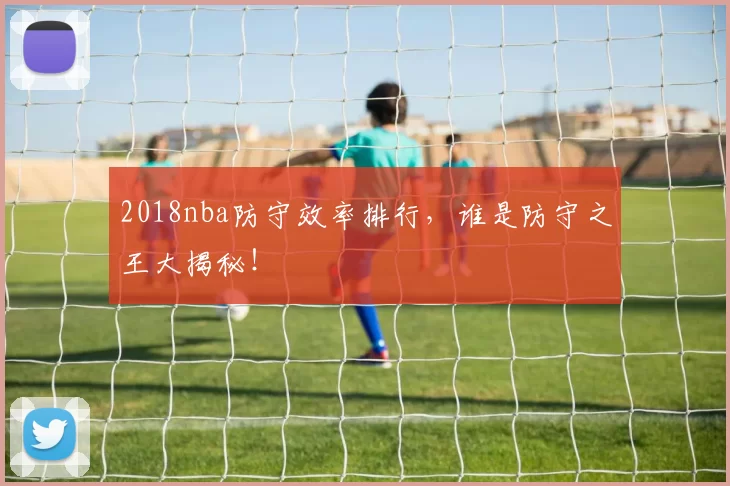 2018nba防守效率排行，谁是防守之王大揭秘！
