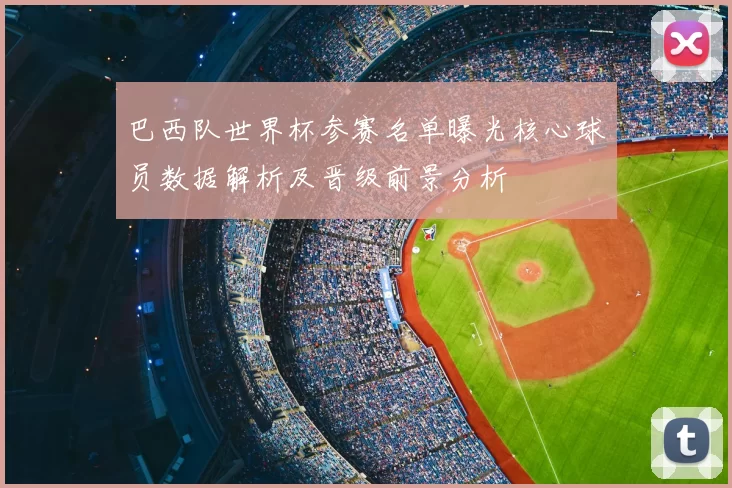 巴西队世界杯参赛名单曝光核心球员数据解析及晋级前景分析