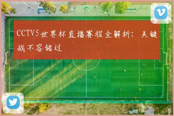 CCTV5世界杯直播赛程全解析：关键战不容错过